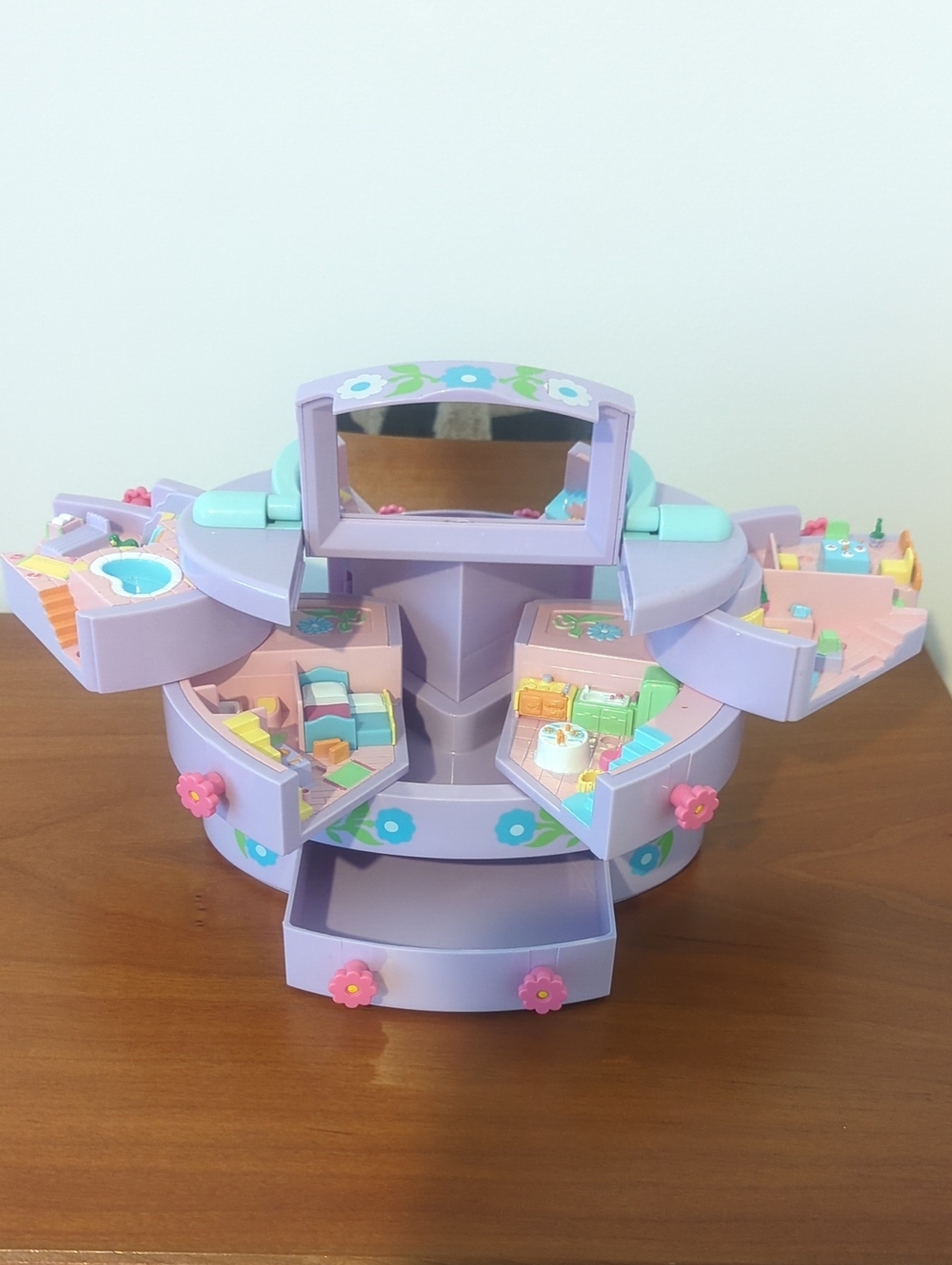 Bluebird Toys Antique Polly Pocket Playhouse/ Jewelry Box ❣️ Rare Find